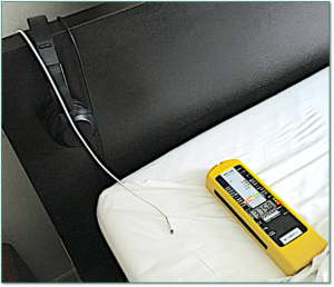 Sources of AC Electric fields are common around beds, but are usually easy to control.